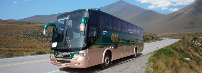 Tickets de Bus de Chivay a Puno