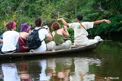 Excursin en la selva de Iquitos