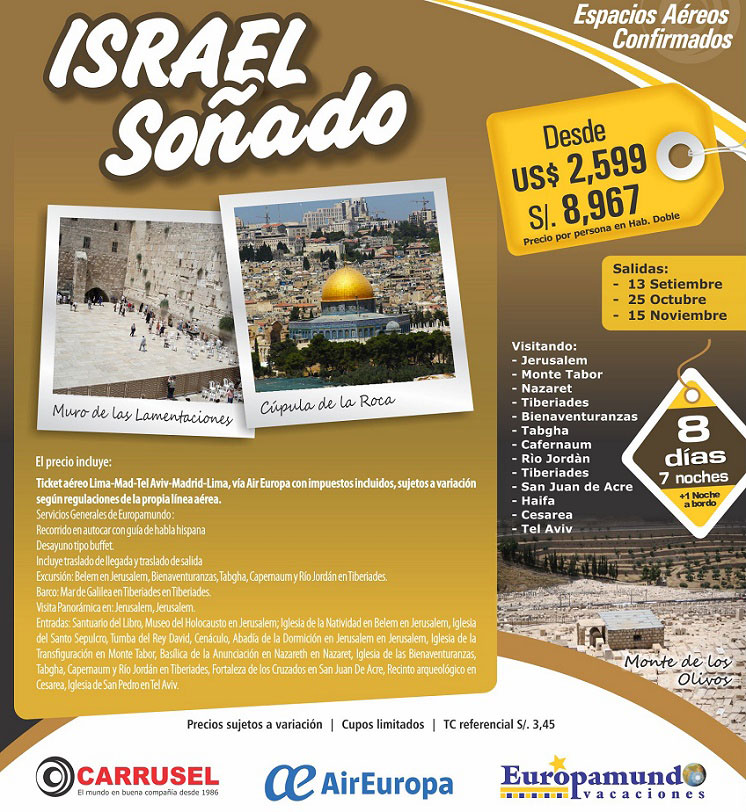 Tour Israel Soado 8 das