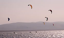 Kitesurfing en Paracas